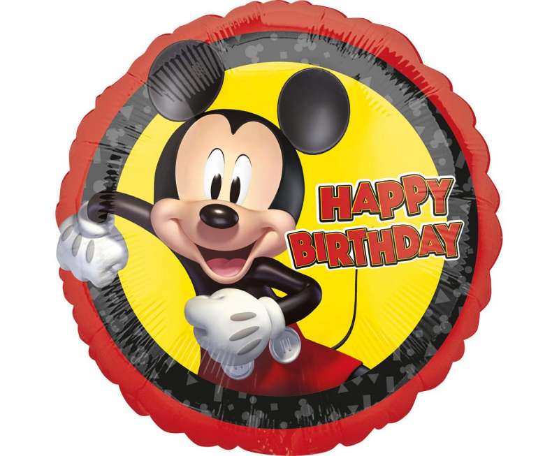 Фольгированный шар 18 Birthday Mickey Mouse