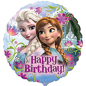 Фольгированный шар 18 Frozen Happy Birthday