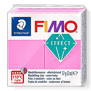 Полимерная глина Fimo Effect, 57 г., неоново-розовый