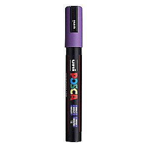 Маркер UNI Posca PC-5M фиолетовый (12)