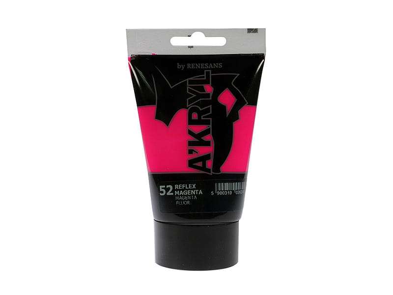 Краска акриловая Nr.52, 100ml, (REFLEX MAGENTA)