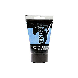 Краска акриловая Nr.19, 100ml, (SKY BLUE)