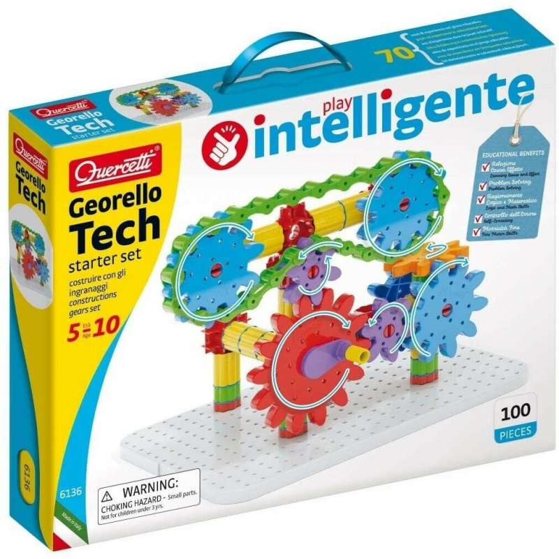 Конструктор Quercetti Georello Tech starter set, 100 деталей 