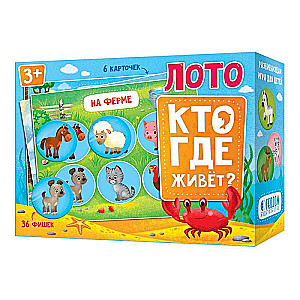 Лото - Кто где живет?