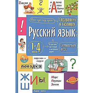 Справочник в таблицах. Русский язык  1- 4 классы