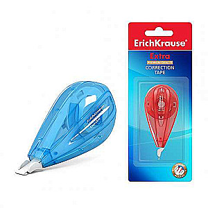 Корректирующая лента ErichKrause Extra, 5мм х 6м (в блистере по 1 шт.)