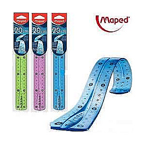 Линейка MAPED Twist'n Flex 20см