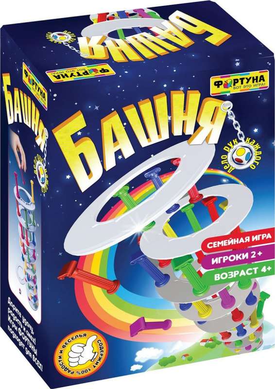 Настольная семейная игра Башня