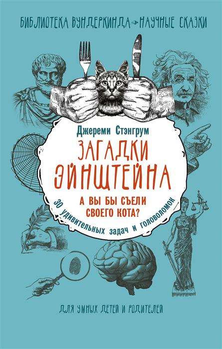 Загадки Эйнштейна. А вы бы съели своего кота? 30 удивительных задач и головоломок