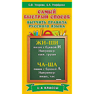 Самый быстрый способ выучить правила русского языка. 1-4 классы