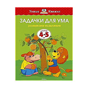 Задачки для ума. Развиваем мышление. Для детей 4-5 лет