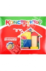 Конструктор деревянный (43 детали)