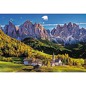 Пазл 1500 Trefl: Val di Funes valley, Dolomites, Italy