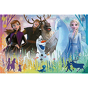 Пазл 70 Glitter Trefl: Disney Frozen