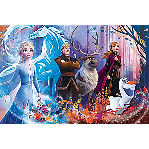 Пазл 100 Trefl: Disney Frozen 2. Магия ледяной земли