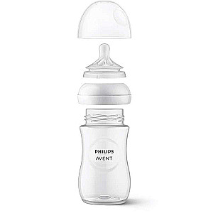 Стеклянная бутылочка для кормления Philips Avent Natural (природный поток), 1 мес+., 260 мл.