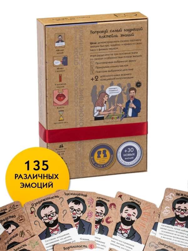 Настольная игра - Эмоциональный интеллект. Запуск вечеринки