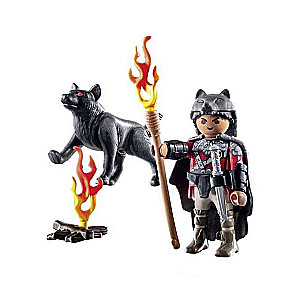 Playmobil - Warrior With Wolf