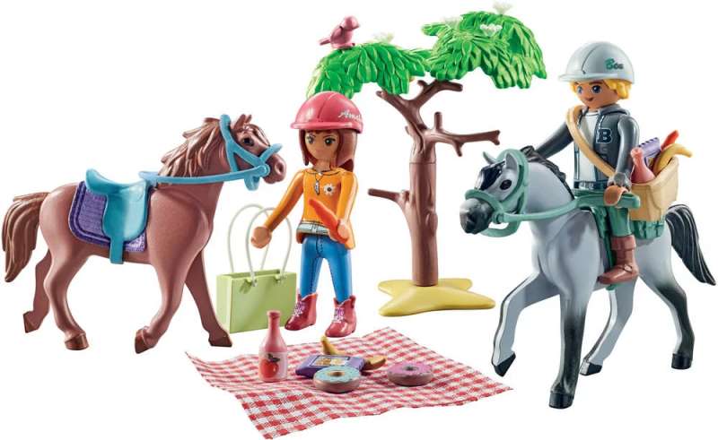 Horses of Waterfall: Horse Riding Trip - Playmobil