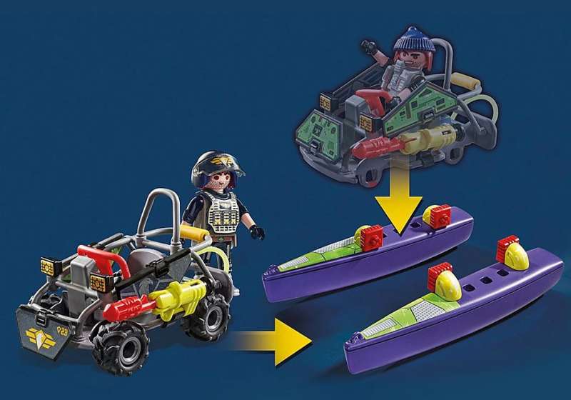 Конструктор - Playmobil City Action Tactical Police All-Terrain Quad