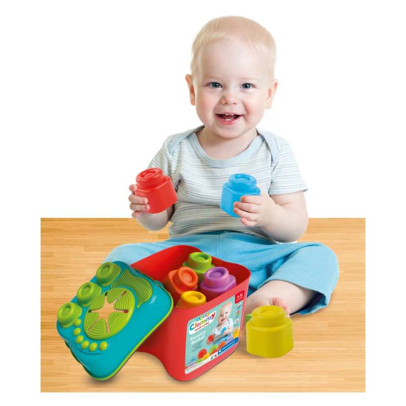 Baby Soft Clemmy Clementoni: Sensory Bucket