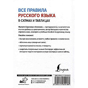 Все правила русского языка в схемах и таблицах