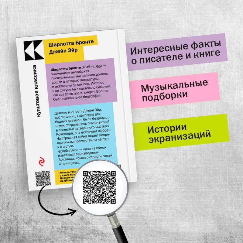 Набор Любовные истории (из 4-х книг: Джейн Эйр, Грозовой перевал, Хорошие жены, Великий Гэтсби)