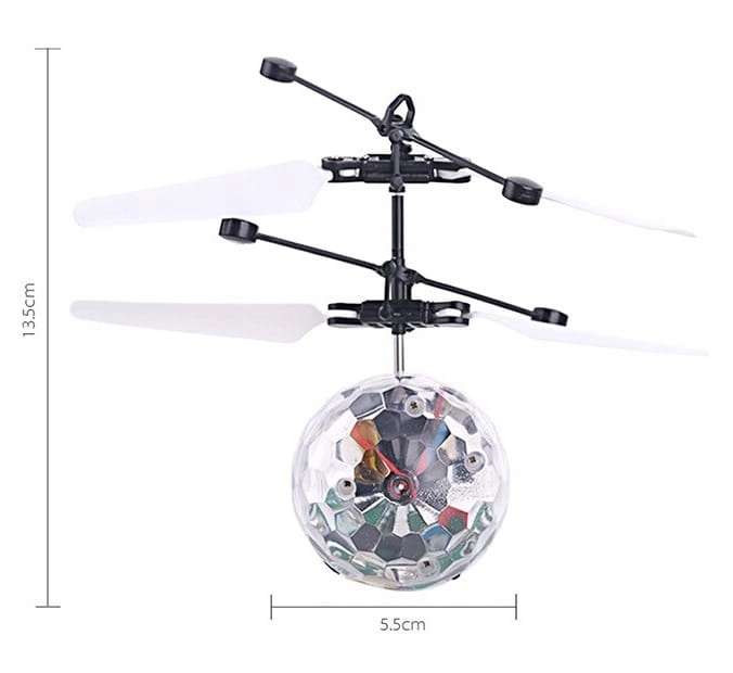 Летающий светящийся мяч с ручным управлением + usb