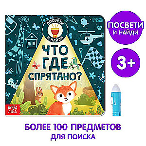 Книга с фонариком - Что где спрятано?