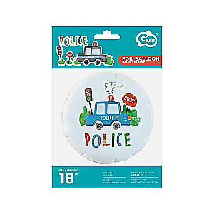 Foil balloon 18 - Police