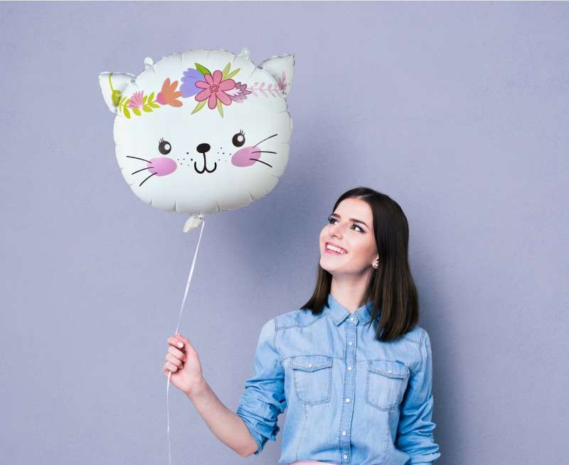 Foil balloon - Kitten