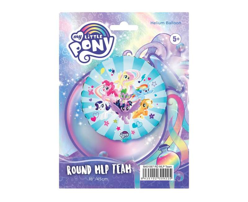 Foil Ball 18 - My little Pony Team