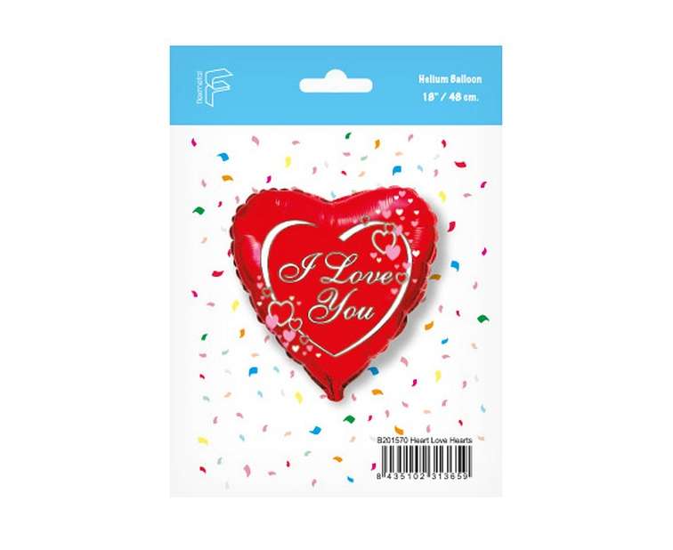 Foil balloon 18 - I Love You