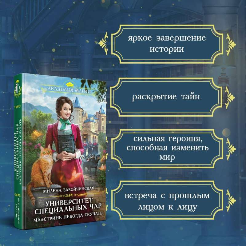 Университет Специальных Чар. Маэстрине некогда скучать