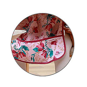 BABYONO FLORAL Нагрудник с длинными рукавами - 85x42cм