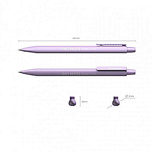 Карандаш механический, 0.5мм, Trio Pastel, НВ