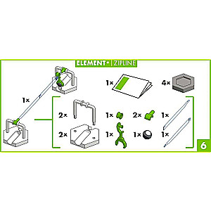 Дополнительный набор к конструктору - GraviTrax Зиплайн