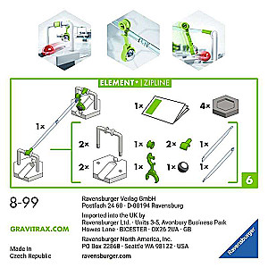 Дополнительный набор к конструктору - GraviTrax Зиплайн