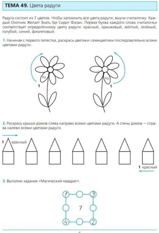 Готовимся к школе. от 5-6 лет. Часть 2.