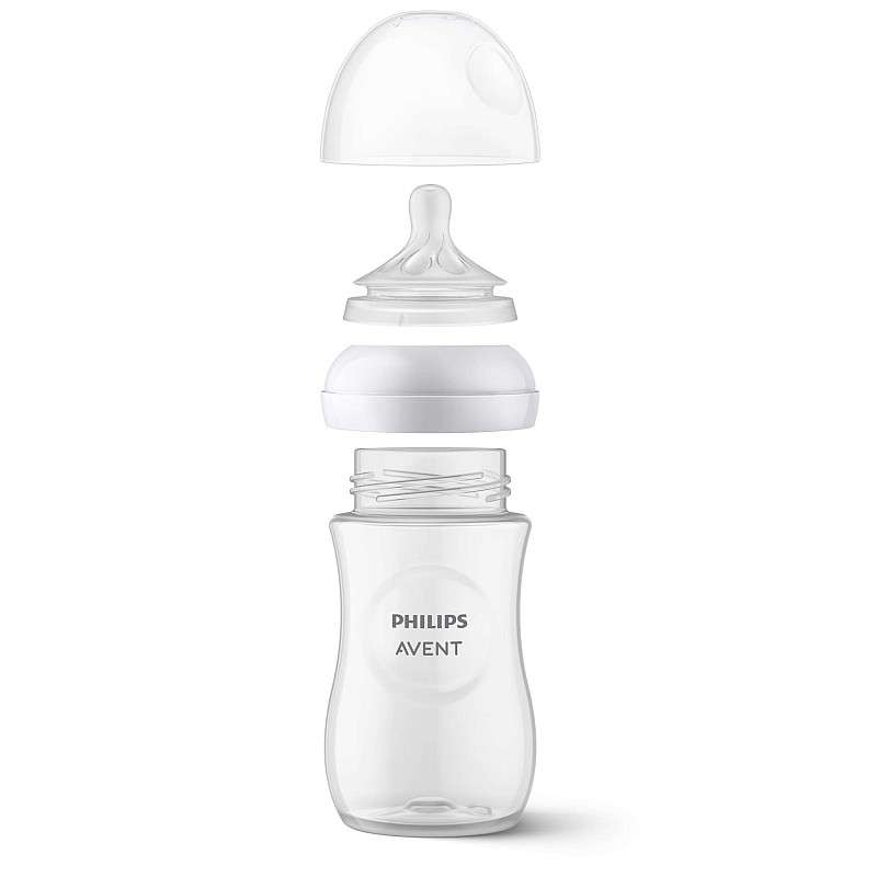 Philips Avent Natural Response бутылочка для кормления Koala 260 ml, соска с медленным потоком, 1m+