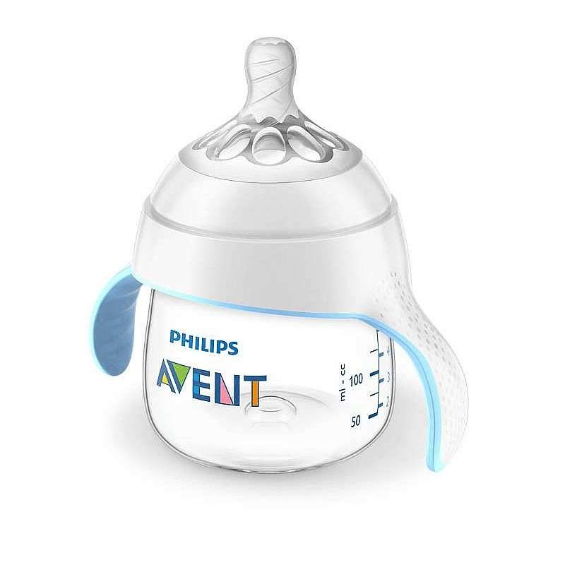 Philips Avent Natural учебная кружка 150 ml, соска со средним потоком 4m+