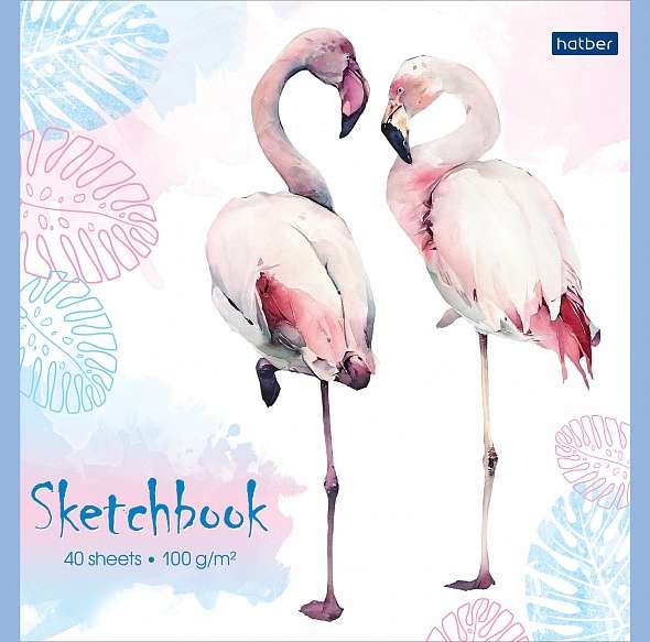 Premium Блокнот SketchBook 40л А5ф 165х165мм 