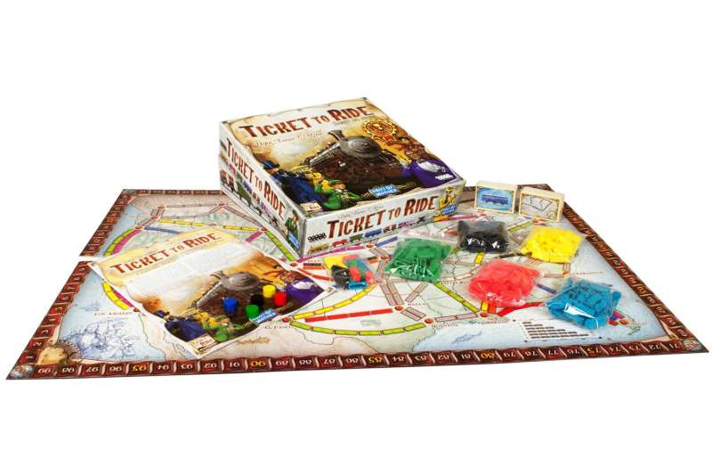 Настольная игра - Ticket to Ride: Америка. Билет на поезд