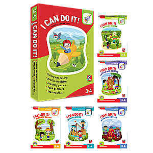 I Can Do It! Activity pack for children aged 3-4 Я могу! Комплект из 5 тетрадей. 3-4 года