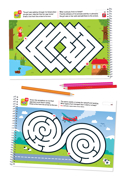 I Can Do It! Book of Mazes. Age 3-4 Я могу проходить лабиринты! 3-4 года