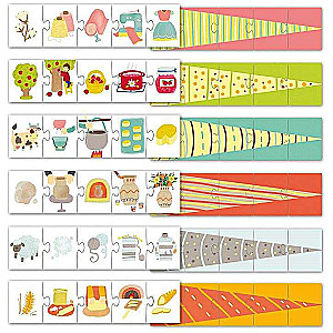 Обучающие пазлы - Что из чего?
