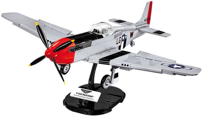 Конструктор - COBI P-51D Mustang, 350 дет.