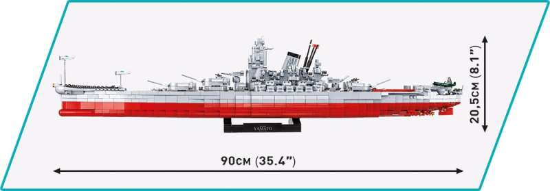 Конструктор - COBI Battleship Yamato, 2665 дет.