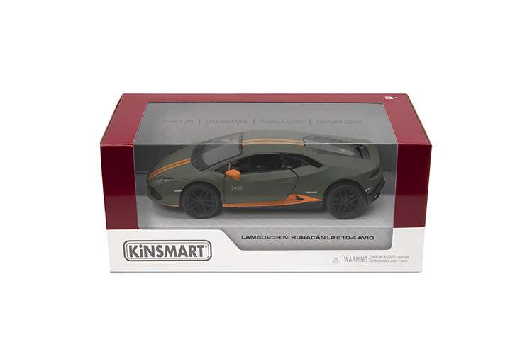 Модель автомобиля 5 LAMBORGHINI HURACAN LP610-4 AVIO MATTE