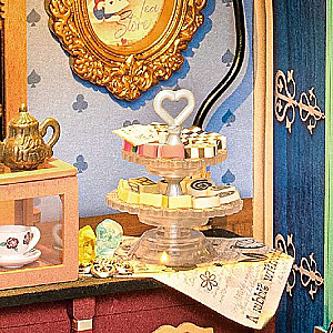 3D складная миниатюра ROBOTIME  Alice Tea Store